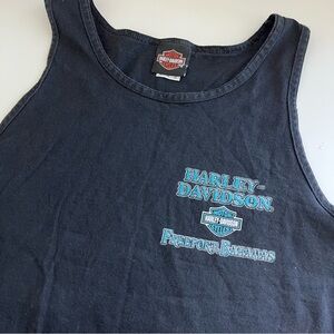 Harley Davidson Men’s Freeport Bahamas Black Tank Top XL‎ mermaid motorcycle